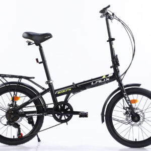 BICICLETA PLEGABLE ARO 20" ECOCITY NEGRO MATE